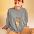 thumbnail image 1 of Womens Reindeer Crewneck Sweatshirt, 1 of 4