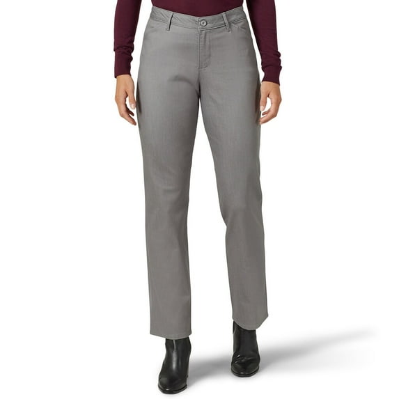 Womens Relaxed Fit Straight Leg Pant (All Day Pant) in Parchment