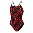 thumbnail image 1 of Womens Reliance Print DBX Back 1-Piece - Jet Stream, 1 of 1