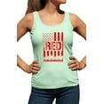 thumbnail image 1 of Womens Remember Everyone Deployed RED Friday Racerback Tank Top T-Shirt, 1 of 1