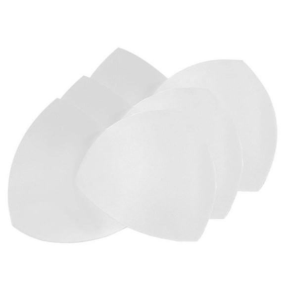 Womens Removable Smart Cups Bra Replacement Inserts Liner Pads 3 Pairs In Set