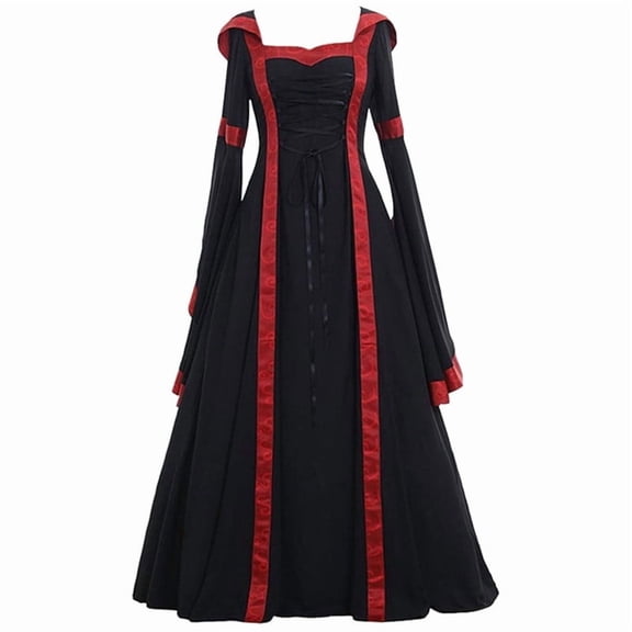 Womens Renaissance Princess Dress Corset Bodice Medieval Victorian Inspired Long Gown
