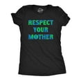 thumbnail image 1 of Womens Respect Your Mother T Shirt Funny Sarcastic Planet Earth Day Nature Tee for Ladies Womens Graphic Tees, 1 of 7