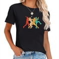 thumbnail image 1 of Womens Retro Baseball Player T-Shirt, 1 of 5