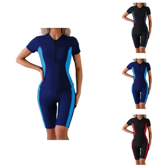 Womens Retro Bathing Suit Racerback High Waisted Bikini Set Vintage Two Piece Swimsuit Performance Athletic Beachwear for Women