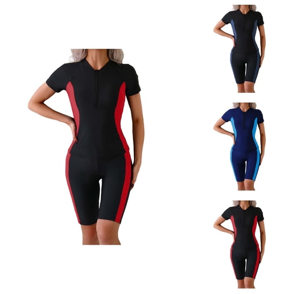 Womens Retro Bathing Suit Racerback High Waisted Bikini Set Vintage Two Piece Swimsuit Performance Athletic Beachwear for Women