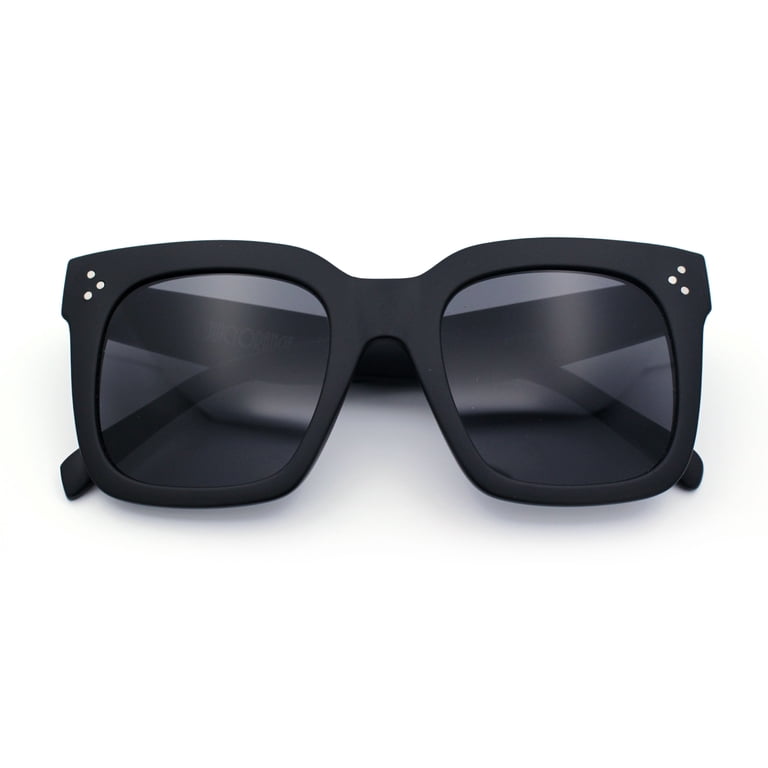 Chic Black Oversized Sunglasses The Gigi main image 3