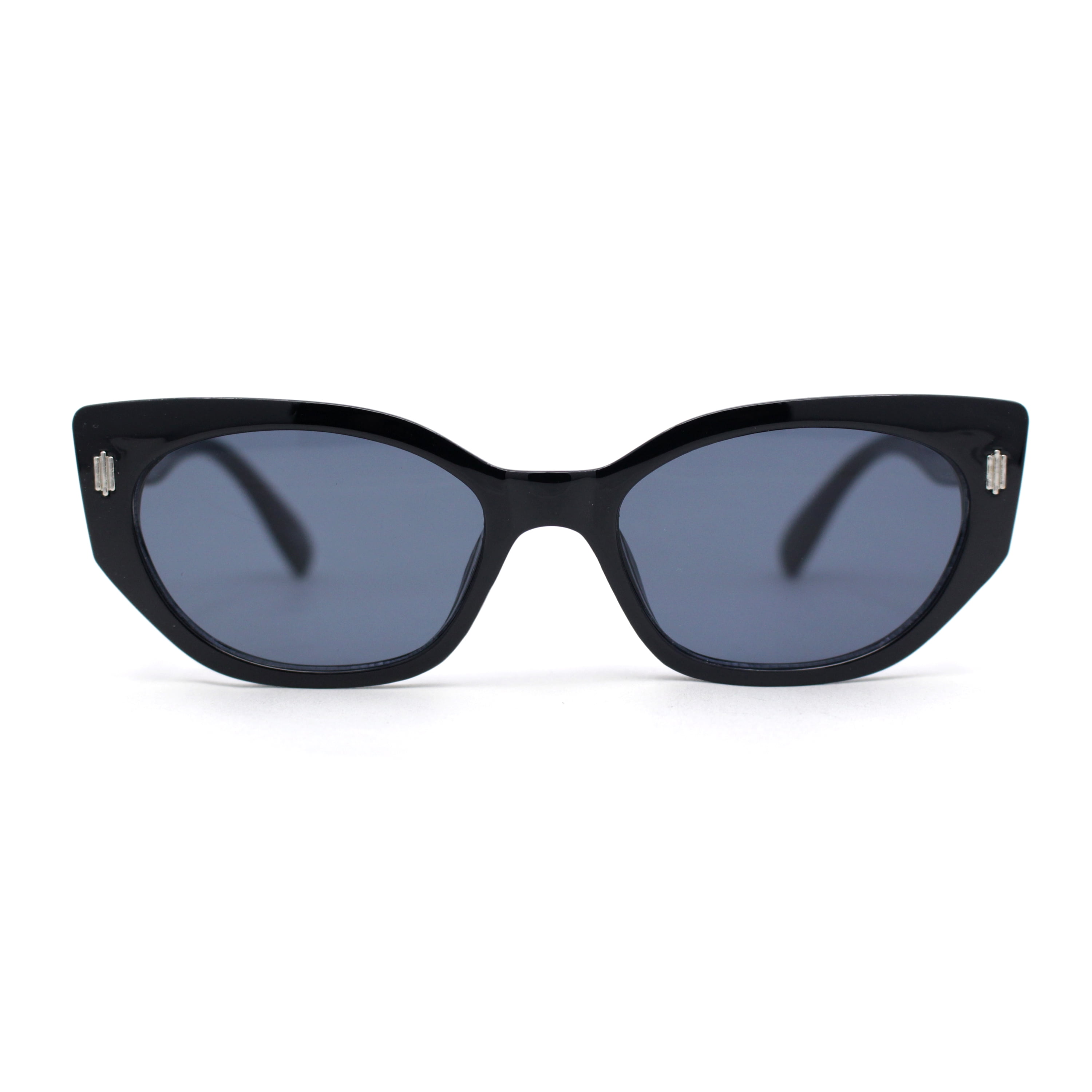 Womens Retro Classy Chic Mod Squared Cat Eye Plastic 