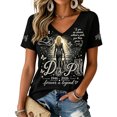 thumbnail image 1 of Womens Retro Country Singer Graphic Tee Graphic Dolly Western T-shirt Short Sleeve V Neck T-shirts for Vintage Country Music Tribute,(XXXL), 1 of 4