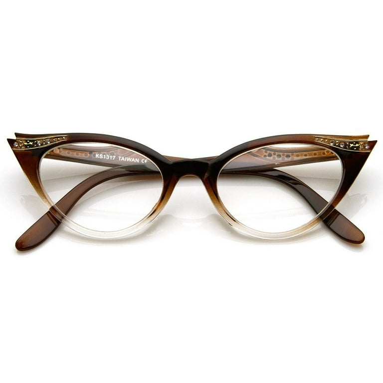 Vintage cat top eye frames