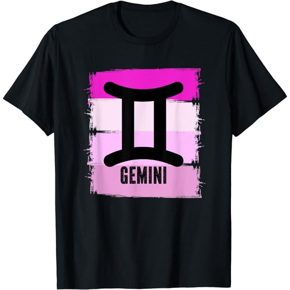 Womens Retro Gemini Season Motivational Inspiring Vintage T-Shirt