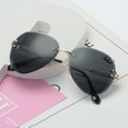 thumbnail image 1 of Womens Retro Sunglasses Gradient Resin Lenses UV400 Protection Fashion Eyewear Stylish Sun Glasses for Women Plastic, 1 of 1