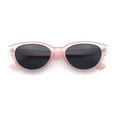 thumbnail image 1 of Womens Retro Hipster Cat Eye Horn Rim Plastic Fashion Sunglasses Pink - Black, 1 of 8