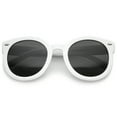 thumbnail image 1 of Womens Retro Oversize Horn Rimmed P3 Round Sunglasses 52mm UV400 Lenses, 1 of 4