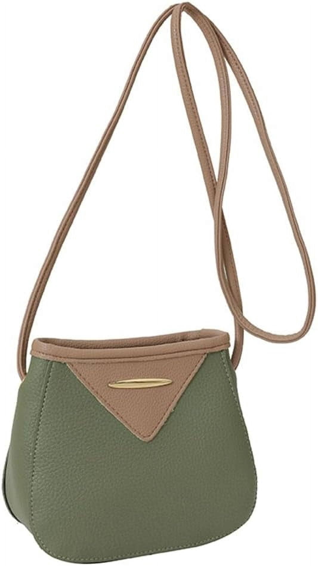 Womens Retro PU Leather Shoulder Crossbody Bag Small Cute Tote Purse Handbag Bucket Top Handle Satchel 2pcs