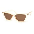thumbnail image 1 of Womens Retro Vintage Style Horn Rim Cat Eye Hipster Sunglasses Pink - Brown, 1 of 4