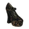 thumbnail image 1 of Womens Reversible Sequin Round Toe Platform Mary Jane Pumps High Heel 18175, 1 of 5