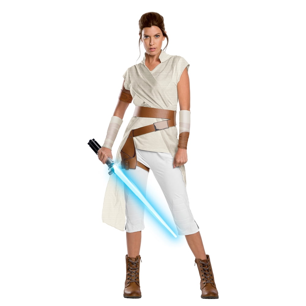 Womens Rey Star Wars The Rise of Skywalker Costume Medium size 10