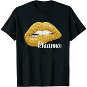 Womens Rhianna - First Name Gift Short Sleeve T-Shirt Black Small
