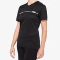 thumbnail image 1 of Womens Ridecamp Jersey, Black & Grey - Large, 1 of 1