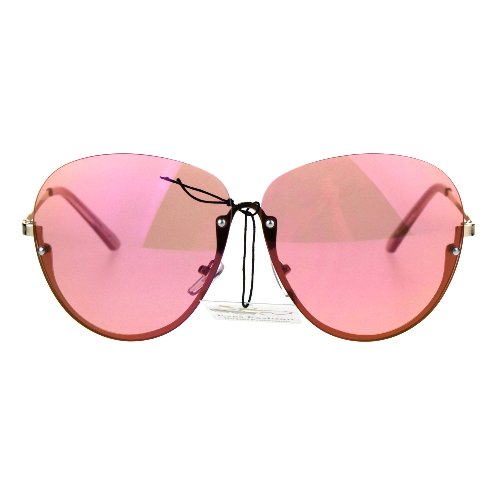 Salvatore Ferragamo Rimless Cat-Eye Sunglasses in Pink Louis Vuitton Metal Rimless LV Jewel Cat Eye Sunglasses  main image 2
