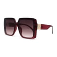 thumbnail image 1 of Womens Rimless Mod Luxe Rhinestone Metal Engrave Butterfly Designer Sunglasses Burgundy Smoke, 1 of 4