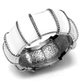 thumbnail image 1 of Womens Rings High polished (no plating) Stainless Steel Ring with No Stone TK039, 1 of 5