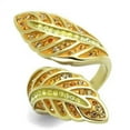 thumbnail image 1 of Womens Rings IP Gold(Ion Plating) 316L Stainless Steel Ring with Top Grade Crystal in Multi Color TK1849, 1 of 4