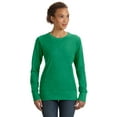 thumbnail image 1 of Womens Ringspun French Terry Mid-Scoop Sweatshirt, 1 of 1