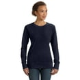 thumbnail image 1 of Womens Ringspun French Terry Mid-Scoop Sweatshirt, 1 of 1
