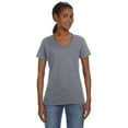 thumbnail image 1 of Womens Ringspun V-Neck T-Shirt, 1 of 1