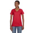 thumbnail image 1 of Womens Ringspun V-Neck T-Shirt, 1 of 1