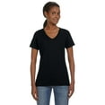 thumbnail image 1 of Womens Ringspun V-Neck T-Shirt, 1 of 1