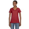 thumbnail image 1 of Womens Ringspun V-Neck T-Shirt, 1 of 1