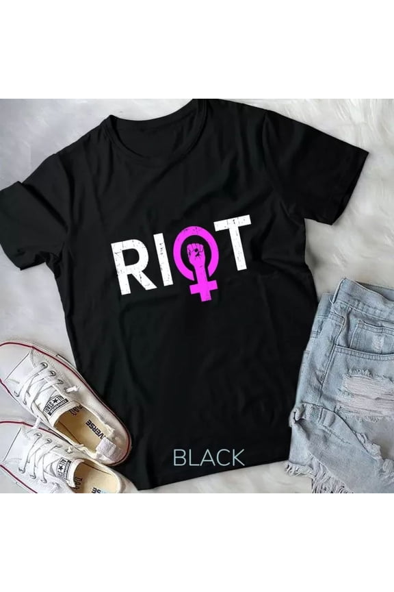 Womens Riot Venus Girl Power Feminism Unisex T-Shirt