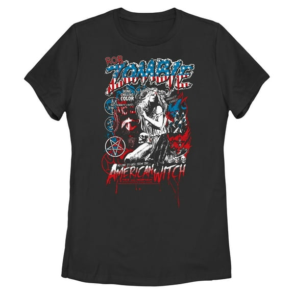 Womens Rob Zombie American Witch T Shirt