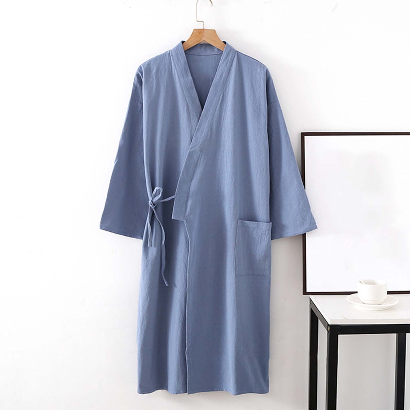 linen dressing gown womens Linen robe for women