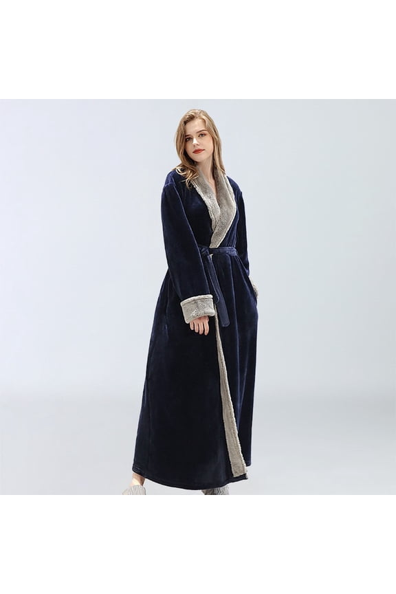 Womens Robe Soft Bathrobe Cute Long Coat Night Robe Womens plus Size Robes Bathrobe Womens Zipper plus Size Long Robe with Pockets Long Hooded Robe Robe Women Soft Printed Coats for Women 3x Light
