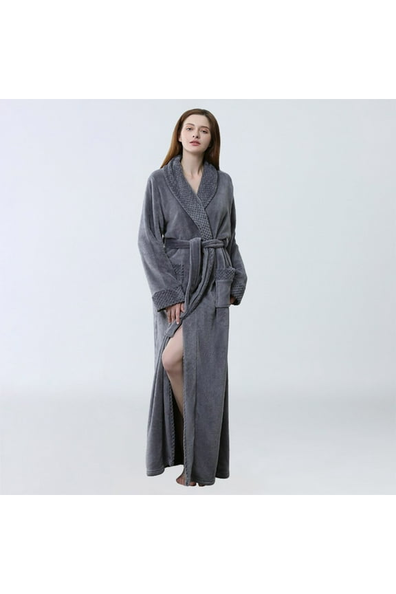 Womens Robe Soft Bathrobe Cute Long Coat Nightgown Nightdress Women's Bathrobes Long 2x Womens Vest with Hood Warm Towel Dresses for Women Spa Bath Towel Wrap for Ladies plus Size Women Robes