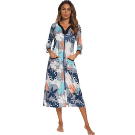 iOPQO casual dresses for women Short Kimono Robe Silky Satin Bathrobe Bride Bridesmaids Getting Ready Sleepwear Soft Nightgown pink dress Walmart