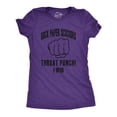 thumbnail image 1 of Womens Rock Paper Scissors Throat Punch T shirt Funny Sarcastic Humor Tee Girls Womens Graphic Tees, 1 of 7