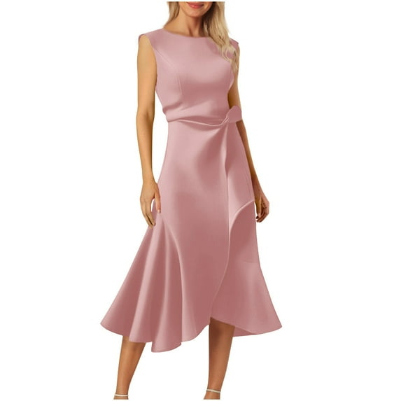 Womens Rompers for Summer Solid-Color Button Short-Sleeved Lapel Belt Pocket Shirt Dress Floral Vocation Beach Sundress