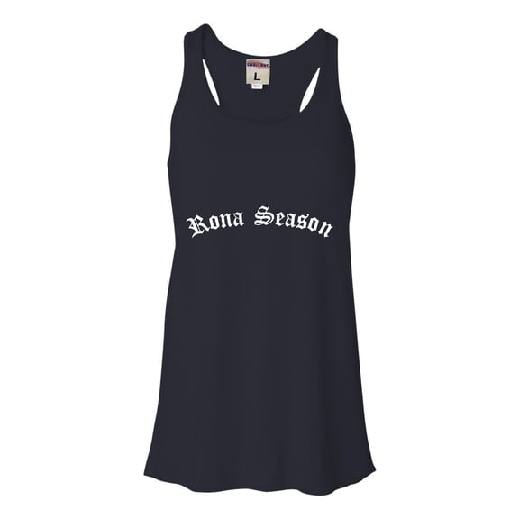 Womens Rona Season Flowy Racerback Tank Top T-Shirt