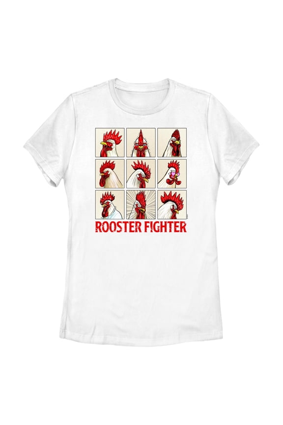 Womens Rooster Fighter Keiji Expressions T Shirt