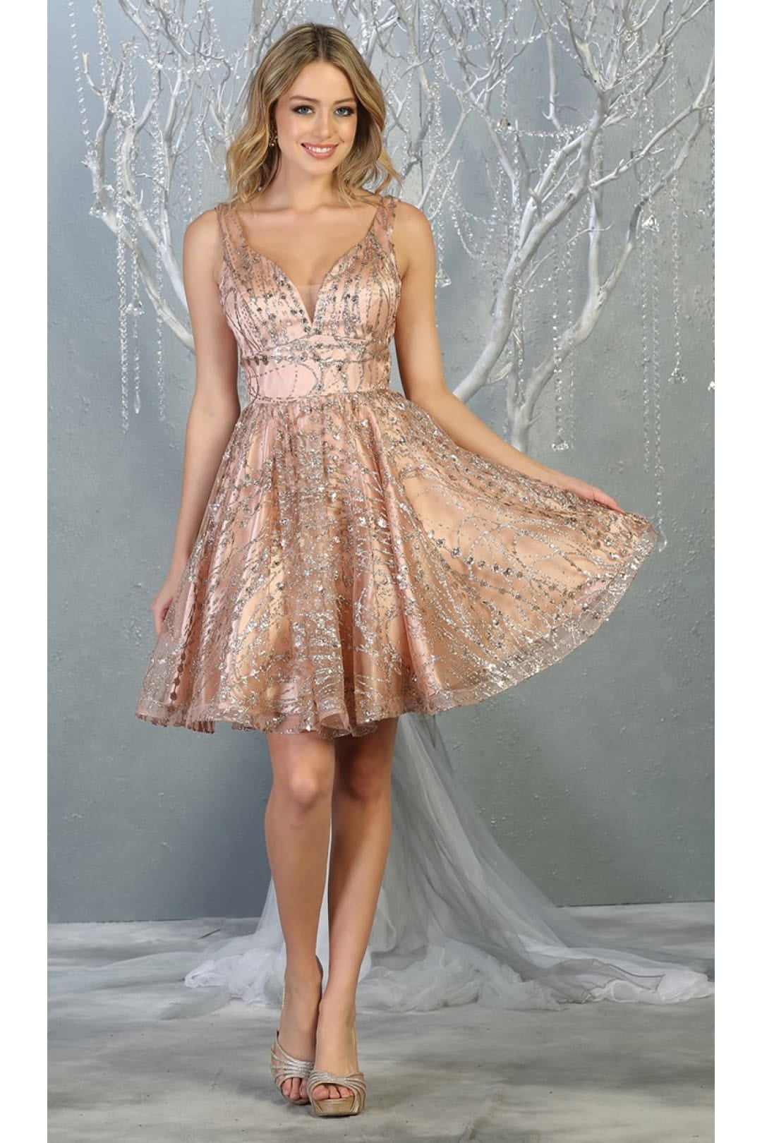 slim fit dress slacks Gold Sequin One Shoulder Prom Gown – Runway Catalog main image 0