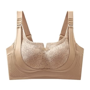 Womens Rosy Lift Bras Push Up Full Coverage Custom Bust Shaping Bra Wireless Comfy Soft Bralettes for Seniors 2026 Brown 2XL