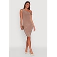 thumbnail image 1 of Womens Ruched One Shoulder Bodycon Mini Dress, 1 of 4