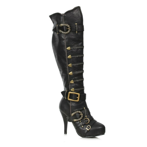 Halloween Women's Rumi Black Pirate Boots