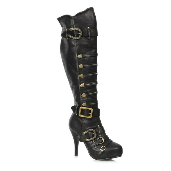 Halloween Women's Rumi Black Pirate Boots