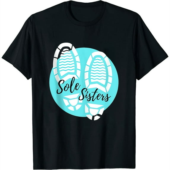 Womens Running Sole Sisters Ladies Marathon Race Day Team Tank Top Black 4X-Large